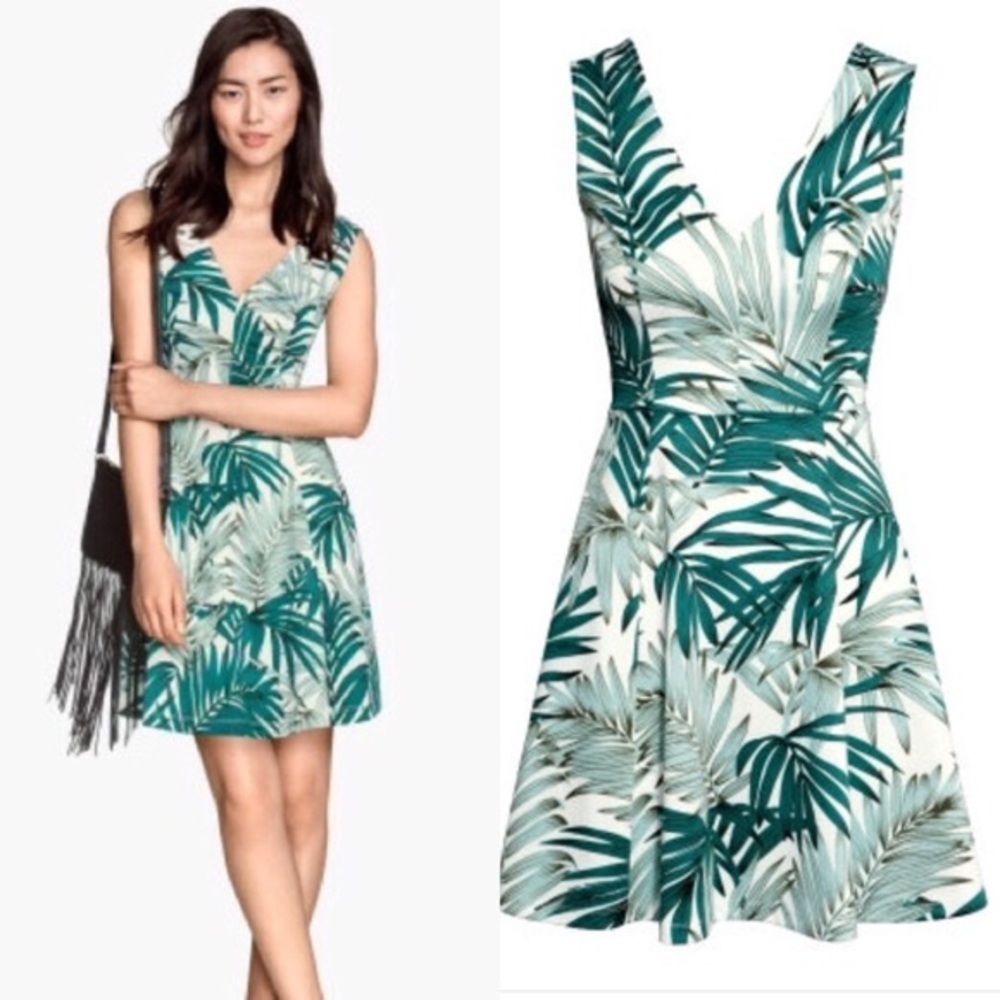 Palm leaf dress